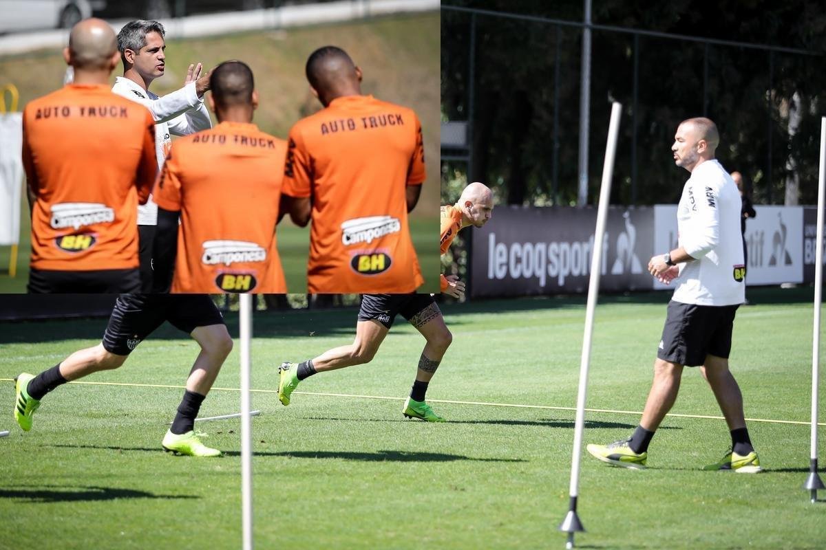 Atltico fez, nesta sexta, ltimo treino antes do duelo na Arena da Baixada