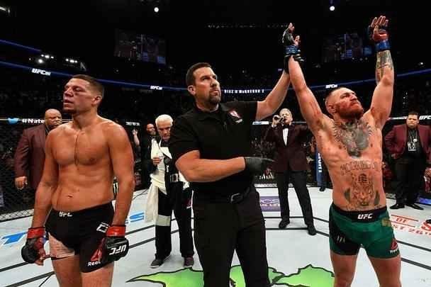 Veja imagens da fantástica luta entre Conor McGregor e Nate Diaz
