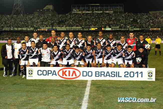 Vasco bateu o Coritiba na final da Copa do Brasil de 2011