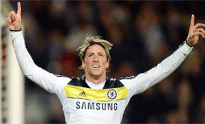 Fernando Torres entrou no lugar de Drogba e decretou o empate no Camp Nou