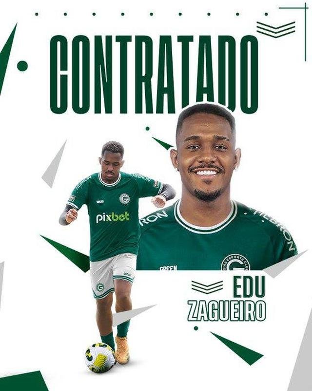 Gois anunciou o zagueiro Edu