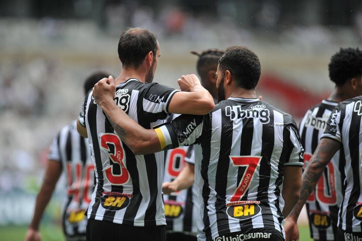 Fotos do jogo entre Atltico e Patrocinense, pelo Campeonato Mineiro