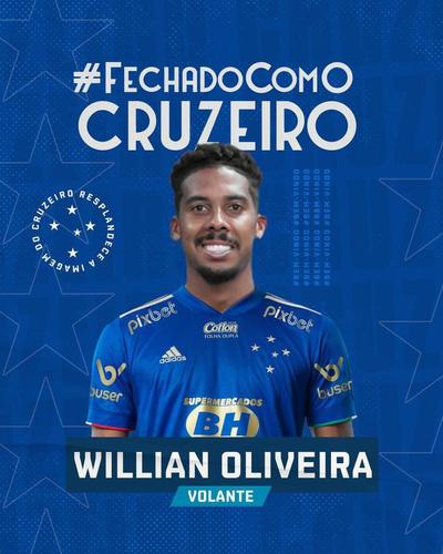 Willian Oliveira, volante (Cruzeiro)