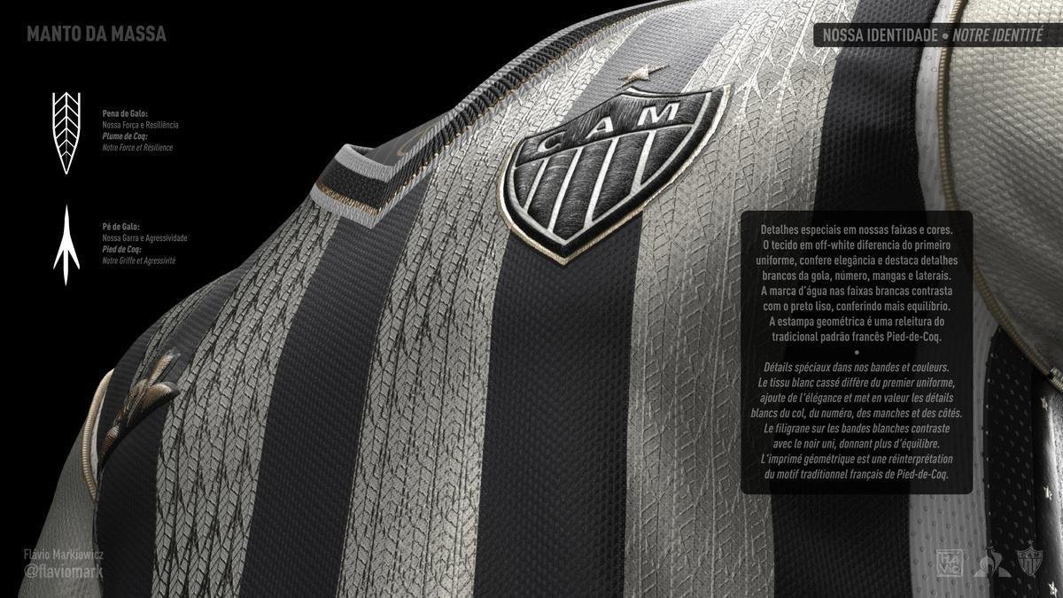 Camisa desenhada por Flvio Markiewicz ganhou o concurso 'Manto da Massa'