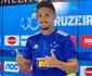 Apresentado no Cruzeiro, Jhonata Robert revela inspirao em Neymar e diz que no tem preferncia por atuar no meio ou na beirada do campo