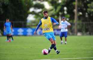 Fotos do treino do Cruzeiro desta quarta-feira (31/1), na Toca II (Ramon Lisboa/EM D.A Press)