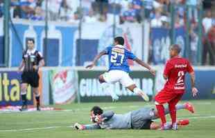 Imagens do jogo entre Cruzeiro e Internacional, na Arena do Jacar, pelo Brasileiro