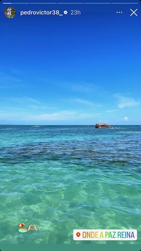 Paisagem registrada por Pedrinho.