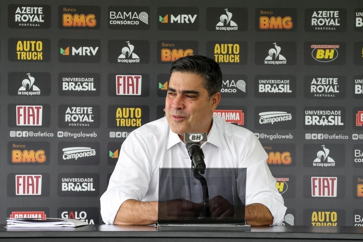 Com Sette Cmara em campo, Atltico se prepara para jogo contra o So Paulo