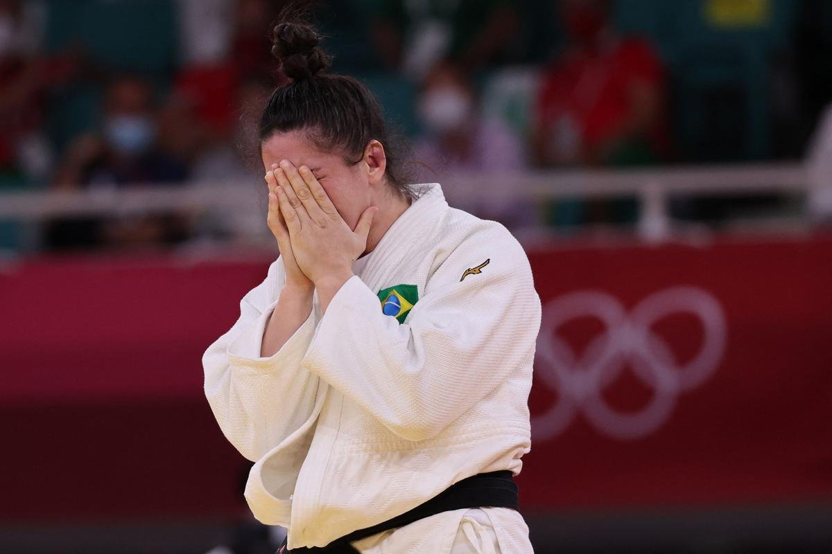 Mayra Aguiar venceu a sul-coreana  Hyunji Yoon com ippon e conquistou a medalha de bronze em Tquio