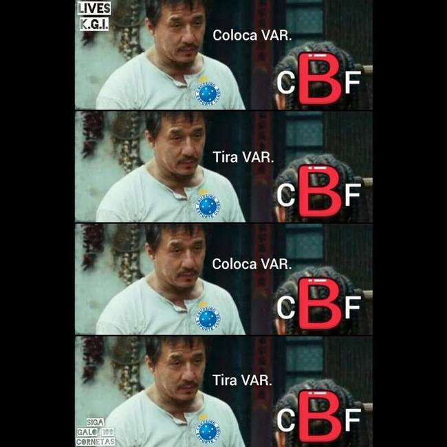 Empate diante do Operrio, com direito a gol anulado nos acrscimos, fez Cruzeiro virar alvo de provocaes dos rivais nas redes sociais; veja os memes