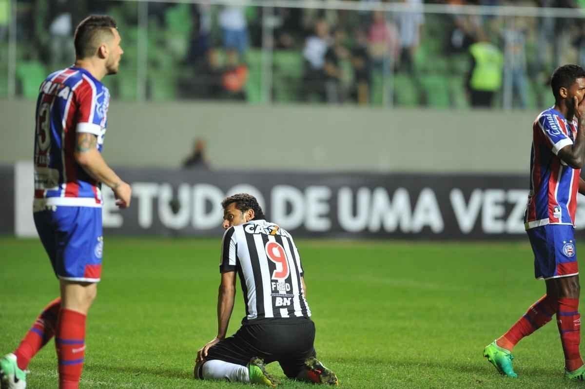 Atltico e Bahia se enfrentaram, no Independncia, pela 15 rodada do Campeonato Brasileiro