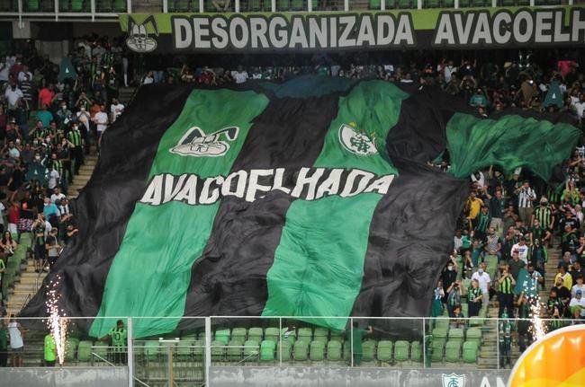 Fotos da torcida do Amrica no Independncia no jogo contra o So Paulo pela ltima rodada do Campeonato Brasileiro de 2021