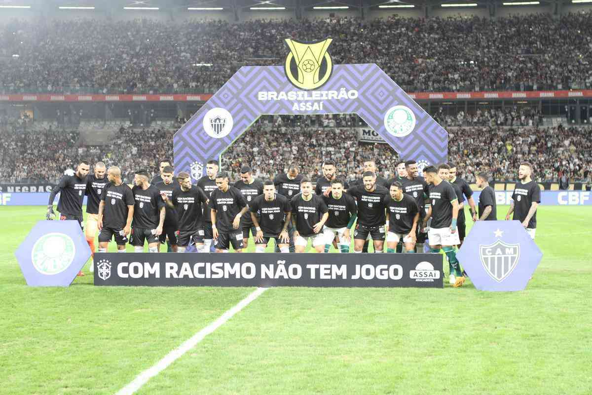 Fotos do jogo entre Atltico-MG e Palmeiras, pelo Brasileiro