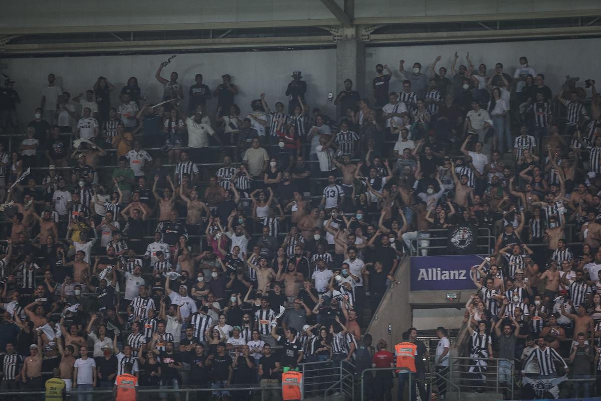 Zaracho empatou o jogo para o Atltico no Allianz Parque com Zaracho: 1 a 1