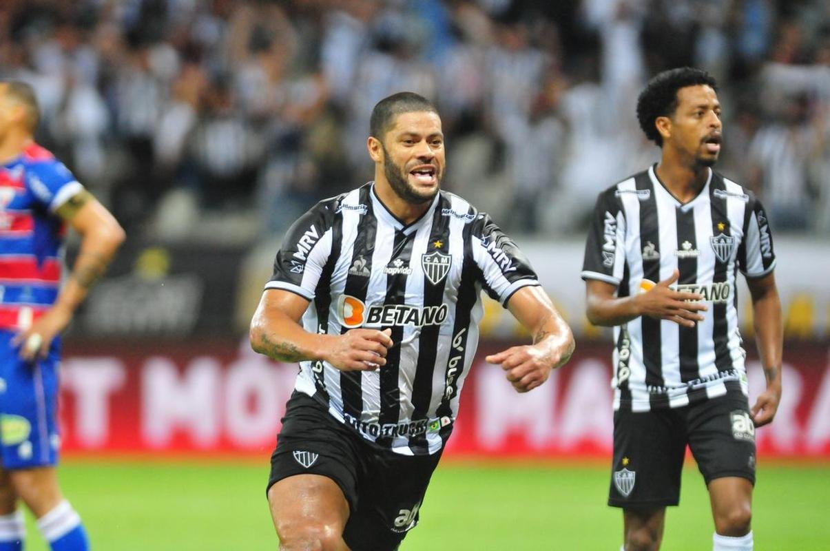 Fotos da partida entre Atltico e Fortaleza, pela ida da semifinal da Copa do Brasil, no Mineiro