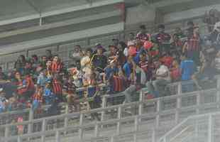 Torcidas de Atltico e San Lorenzo, no Independncia