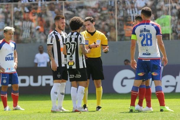 Atltico e Bahia se enfrentaram em jogo da 16 rodada do Campeonato Brasileiro