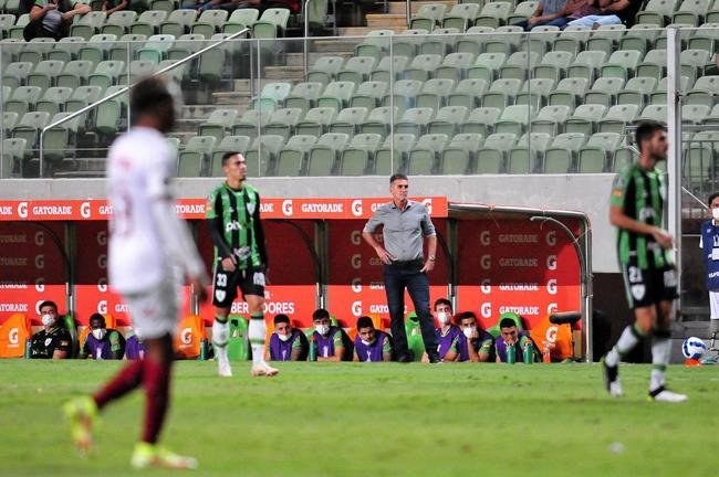 Fotos do jogo entre Amrica e Tolima, no Independncia, em Belo Horizonte, pela terceira rodada do Grupo D da Copa Libertadores 2022