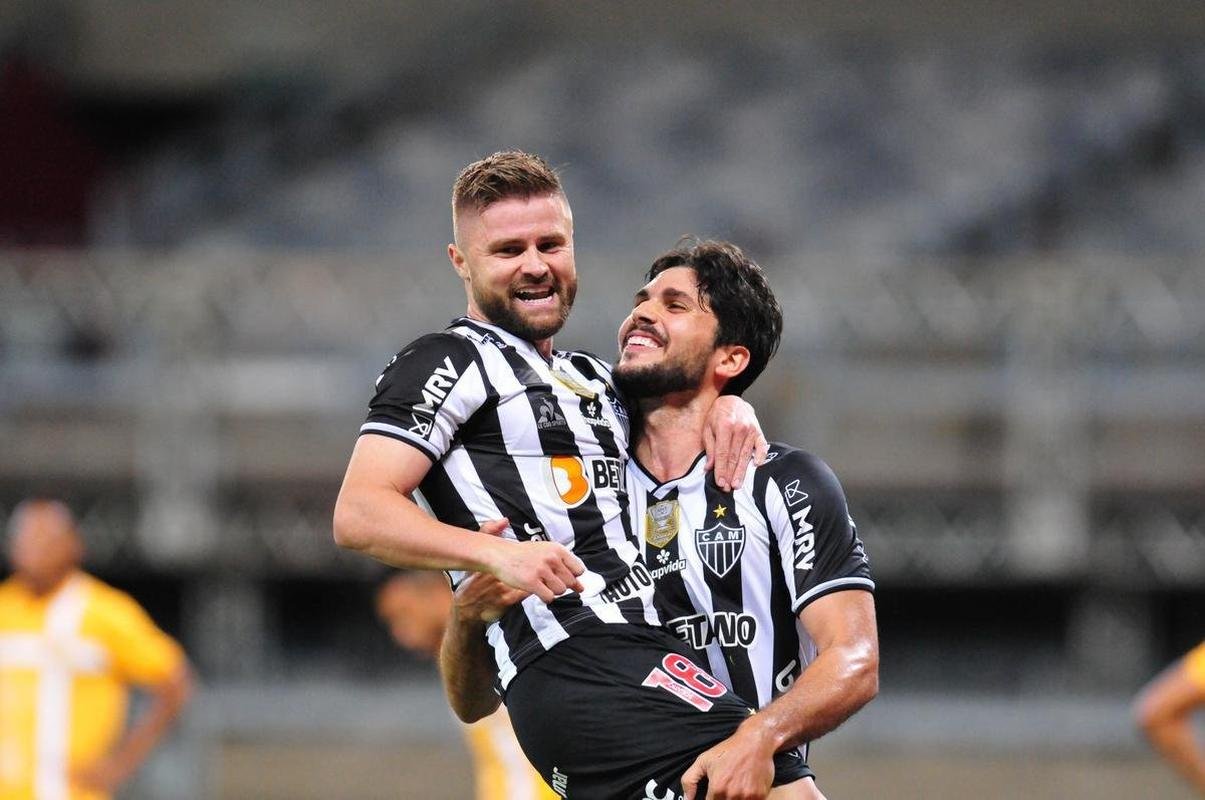 Fotos do jogo entre Atltico e Brasiliense, no Mineiro, pela Copa do Brasil