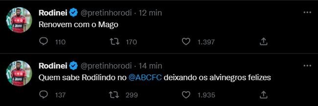 Jogadores que estiveram no Flamengo em 2022 foram hackeados no Twitter