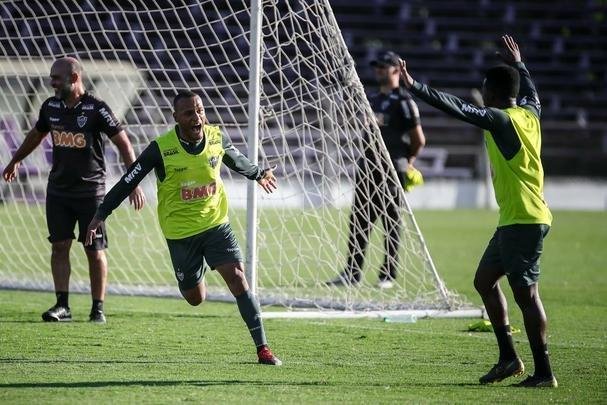 Veja fotos do ltimo treino do Atltico antes do jogo contra o Nacional-URU