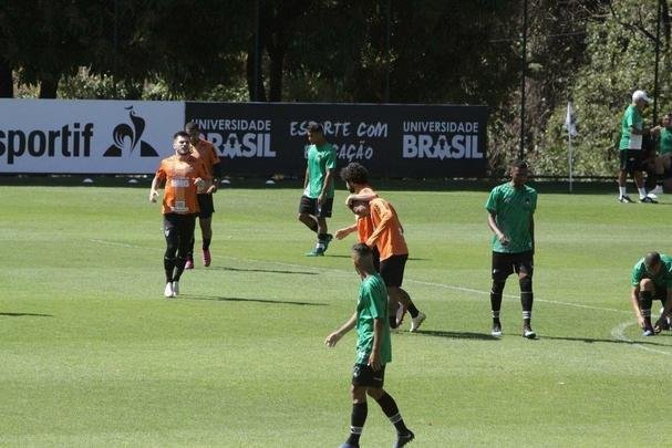 Fotos do jogo treino entre Atltico e Inter de Minas
