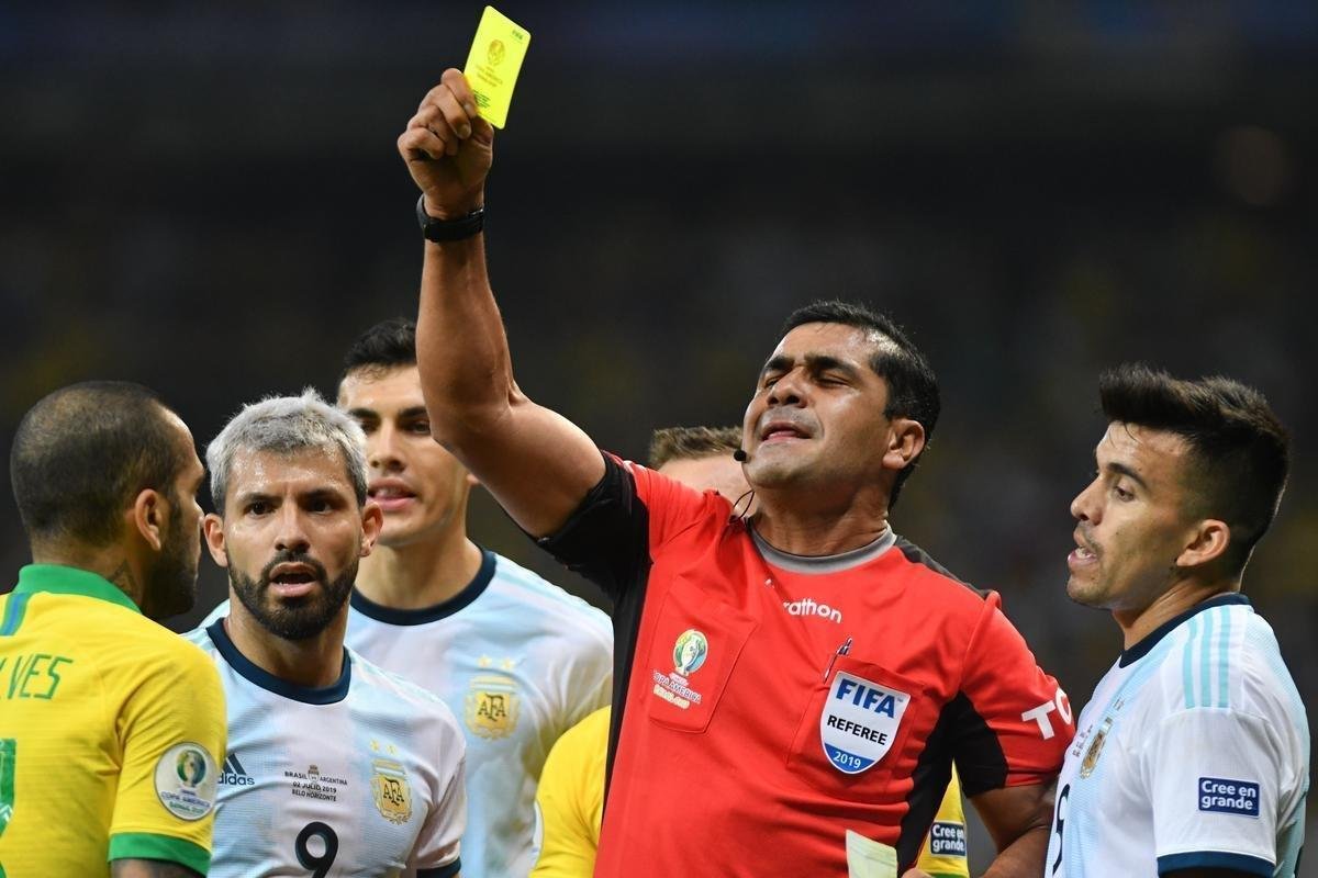 Equipes se enfrentaram pela semifinal da Copa Amrica, em Belo Horizonte