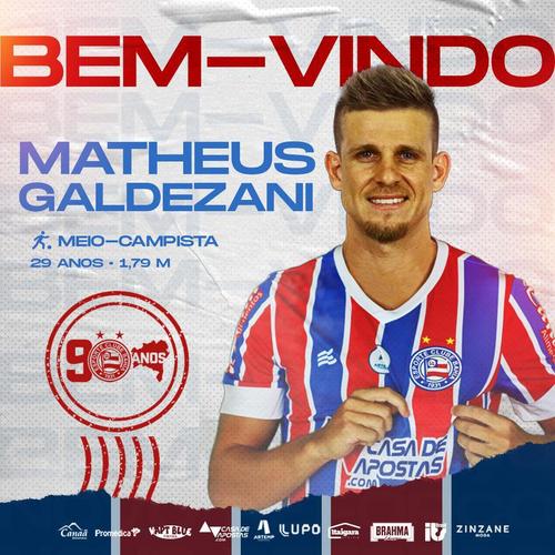 Matheus Galdezani, volante (Bahia)