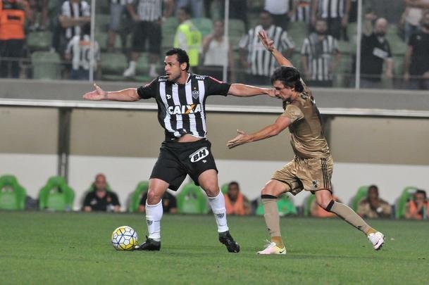 Imagens do jogo entre Atltico e Sport no Independncia