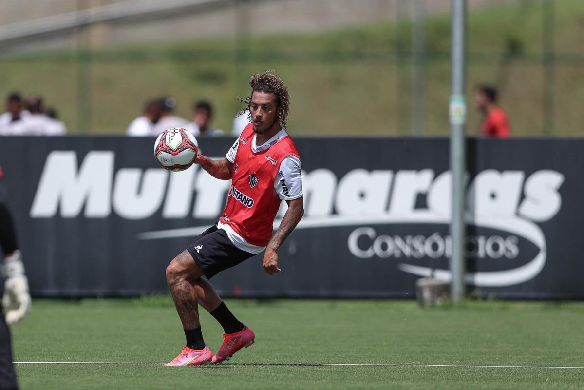 Treino do Atltico em 15/3/2021, na Cidade do Galo