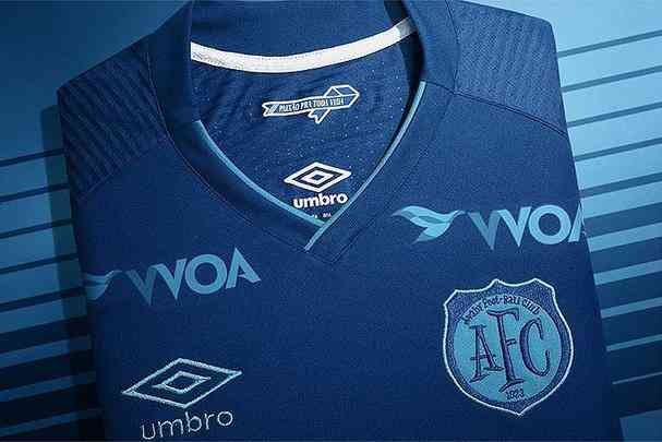Camisa III do Ava foi lanada em agosto de 2017 e  monocromtica, a exemplo de como ser a do Cruzeiro