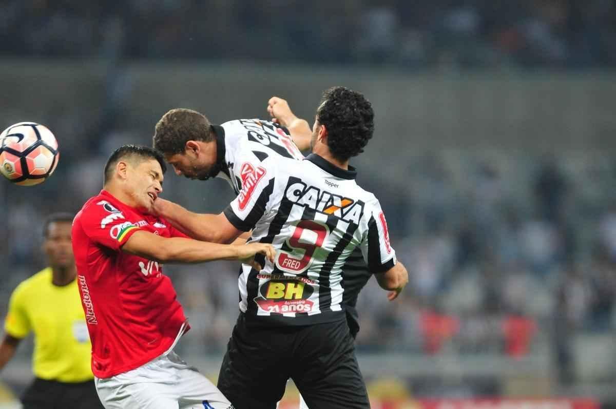 Atltico e Jorge Wilstermann se enfrentaram, no Mineiro, pelas oitavas de final da Libertadores