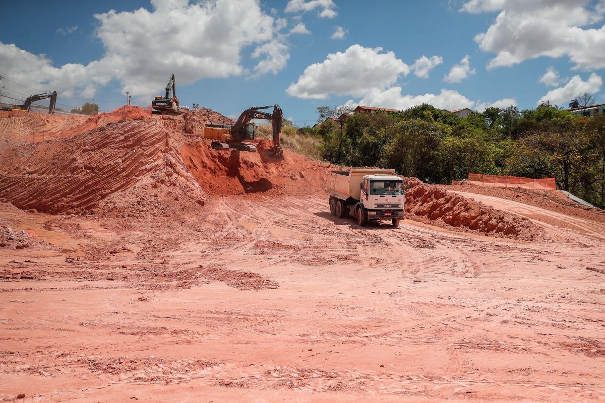 Atlético divulgou novas fotos das obras da Arena MRV