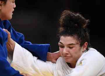 Madina Taimazova resistiu a fortes dores, exaustão física e um olho inchado para conquistar medalha de bronze