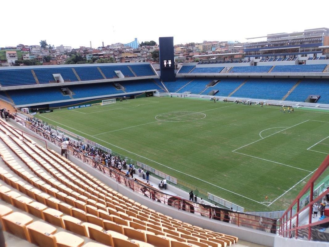 Arena Barueri - inaugurado em 2007, o moderno estdio tem 31.452 lugares e sedia os jogos do Oeste-SP.