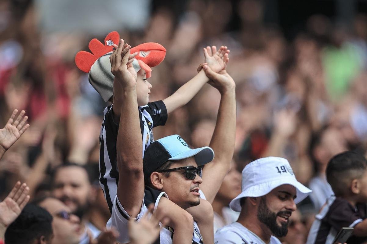 Fotos da torcida do Atltico na partida contra o Fluminense, no Mineiro, em Belo Horizonte, pela 29 rodada do Brasileiro