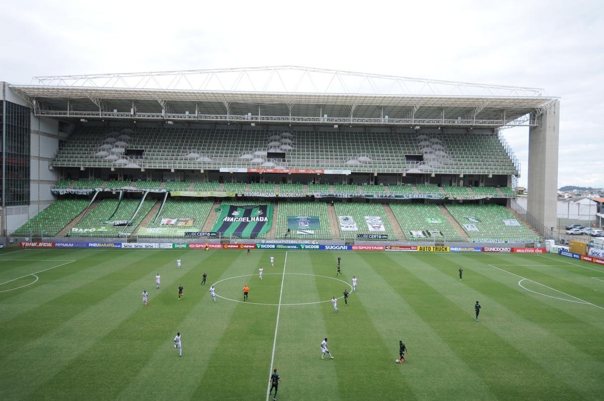 Amrica e Cruzeiro se enfrentaram pelo Campeonato Mineiro