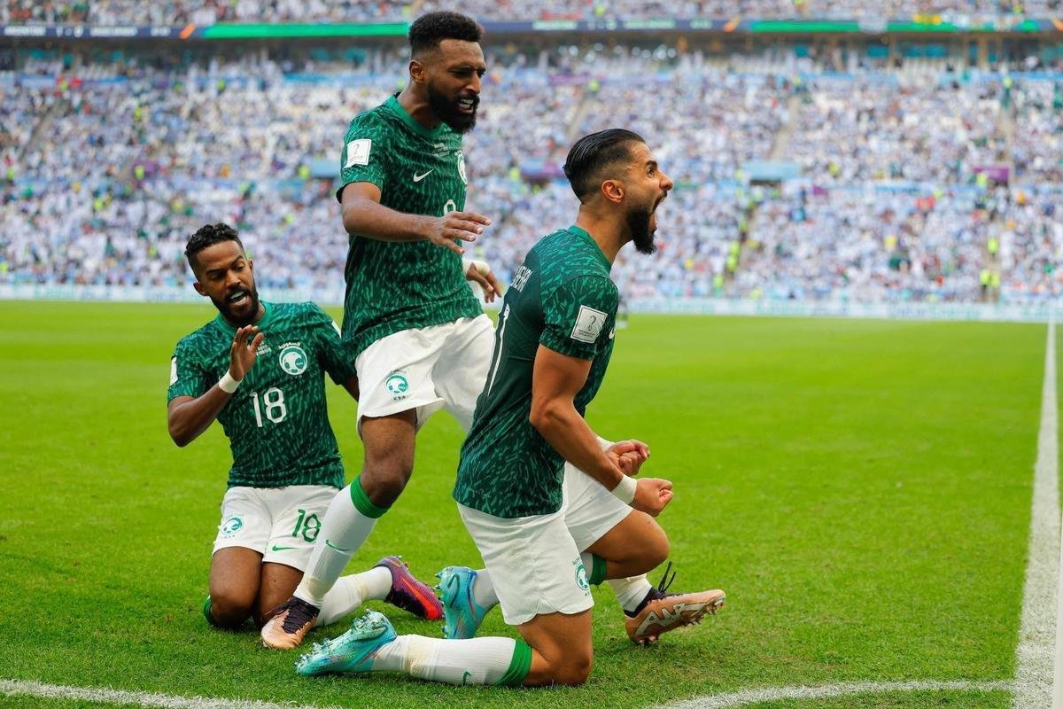 Arbia Saudita venceu a Argentina por 2 a 1, de virada, na estreia na Copa do Mundo no Catar