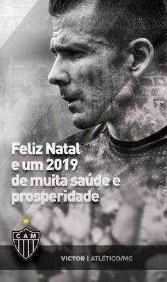 Victor mandou uma mensagem aos atleticanos pelo Instagram