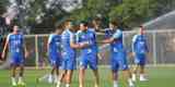 Fotos do primeiro treino de Abel Braga na Toca da Raposa II. Tcnico foi apresentado pelo Cruzeiro neste sbado e dirigir a equipe na segunda, s 20h, diante do Gois, no Serra Dourada, pela 22 rodada do Campeonato Brasileiro