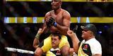 Imagens do histrico UFC 200, que lotou a nova T-Mobile Arena, em Las Vegas