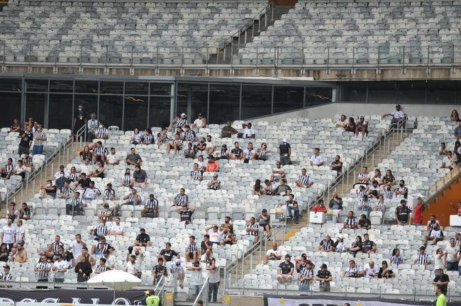 Fotos do jogo entre Atltico e Patrocinense, pelo Campeonato Mineiro