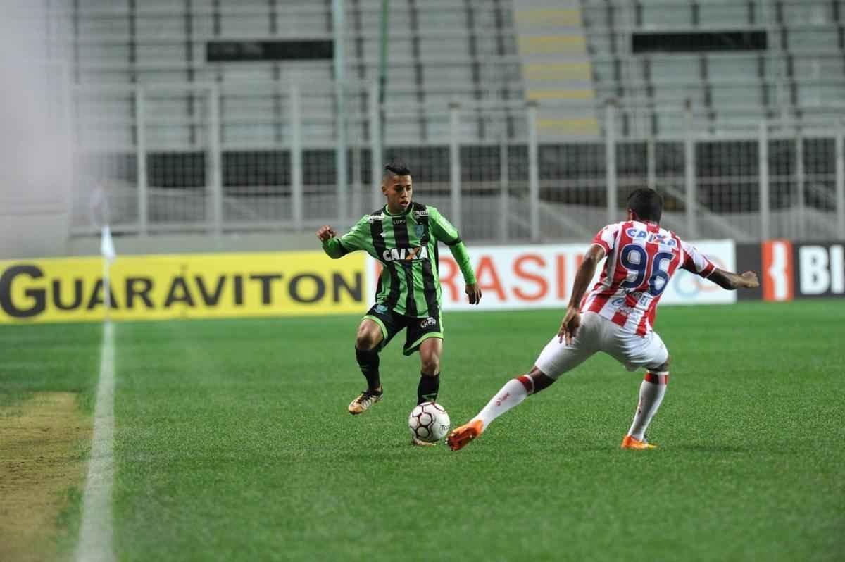 Amrica e Nutico se enfrentaram, no Independncia, pela 20 rodada da Srie B do Brasileiro