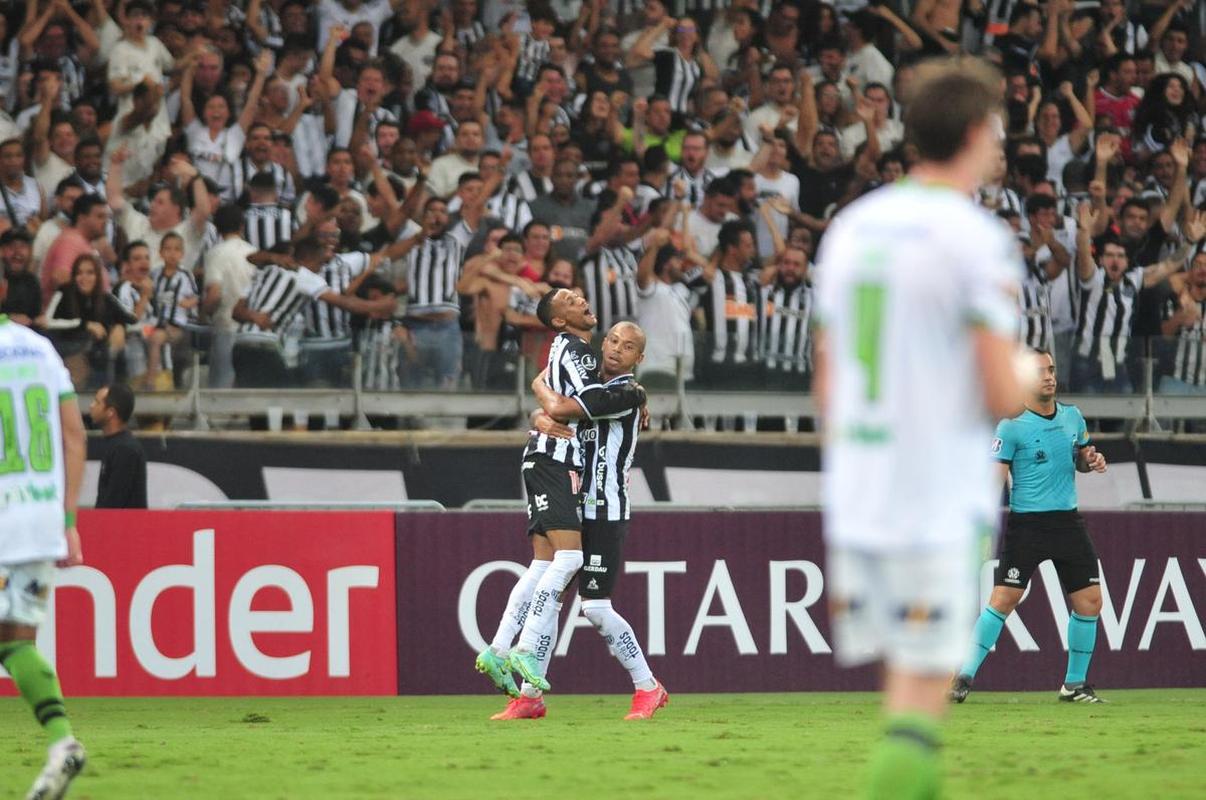 Gol de Ademir para o Atltico deu nmeros finais ao clssico mineiro na Libertadores