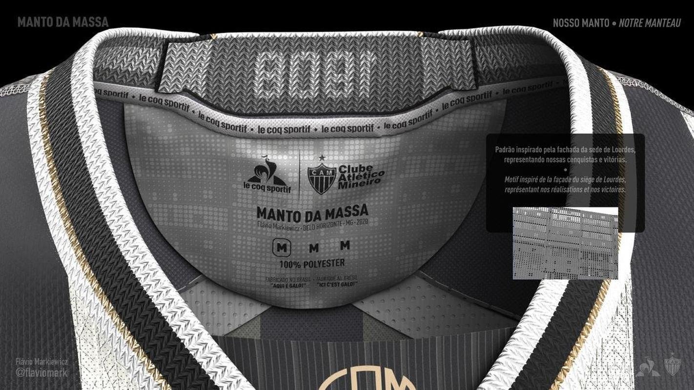 Camisa desenhada por Flvio Markiewicz ganhou o concurso 'Manto da Massa'