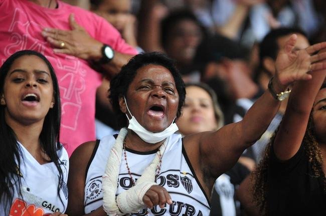 Fotos da festa da torcida do Atltico no Mineiro na partida contra o Corinthians pela 31 partida pelo Brasileiro