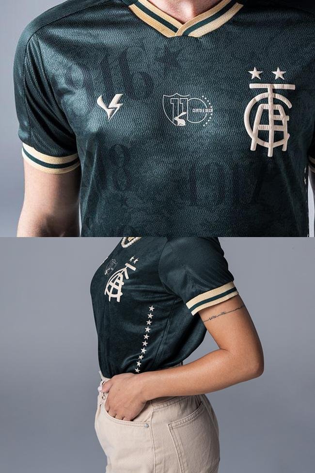 Fotos do modelo vencedor do Camisa Cento e Deca, concurso realizado em homenagem aos 110 anos de histria do Amrica