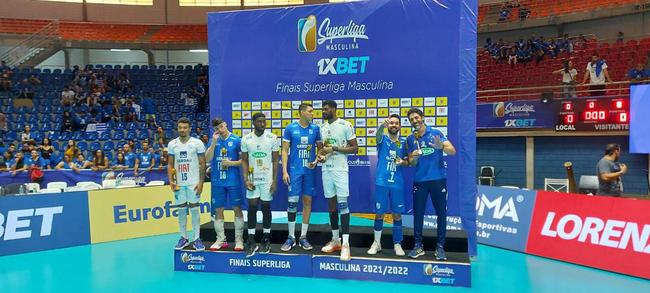 Cruzeiro venceu o Minas por 3 sets a 0 e faturou o sétimo título da Superliga Masculina