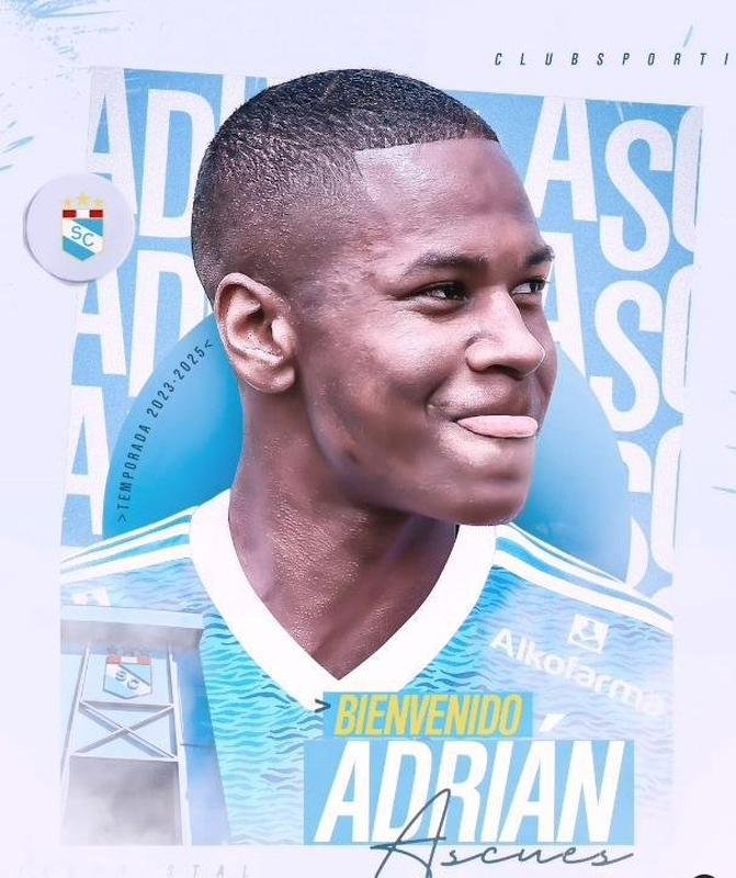 Sporting Cristal (Peru) contratou o meio-campista Adrin Ascues